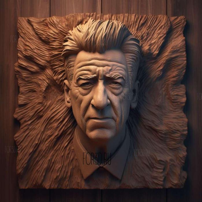 david lynch 3 stl model for CNC